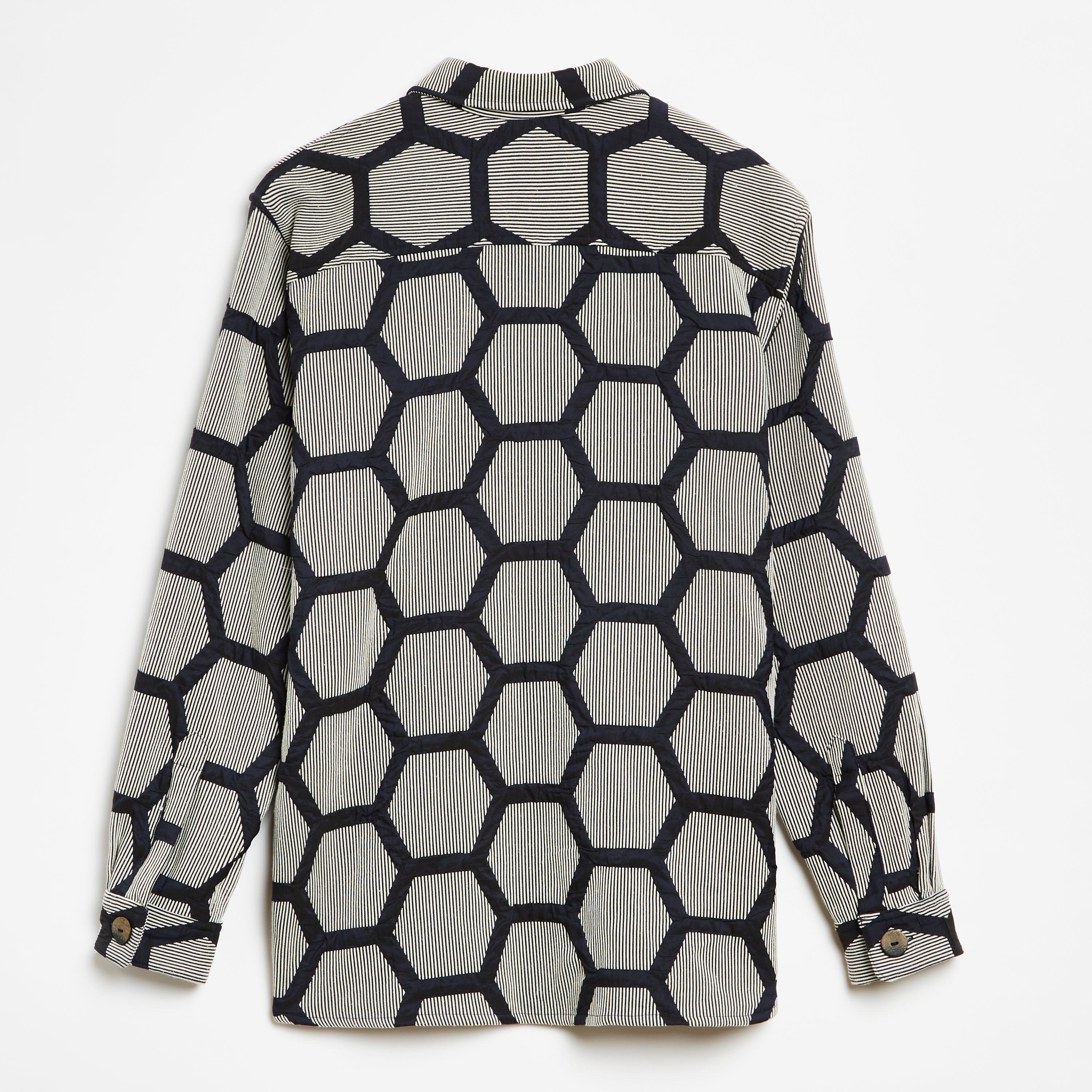 Hexagon Weaved Shirt