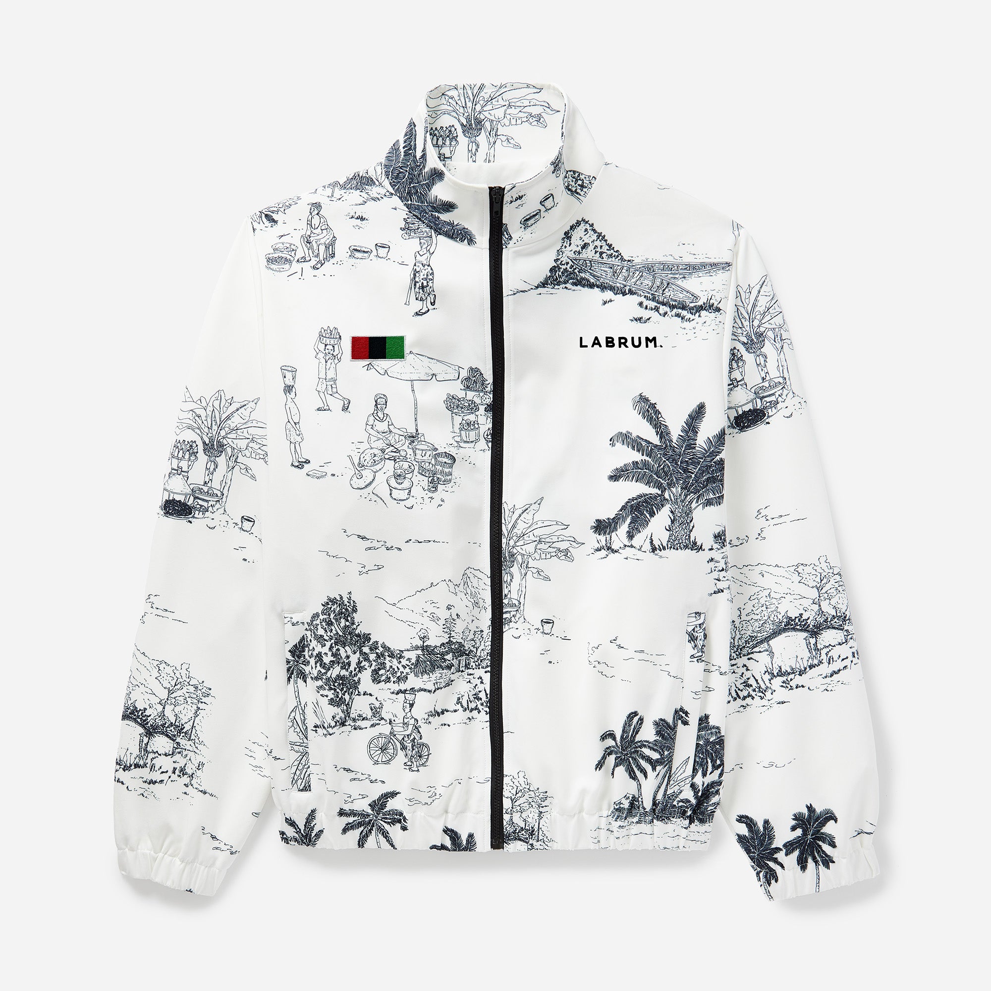 White Africa Day Freetown Track Jacket