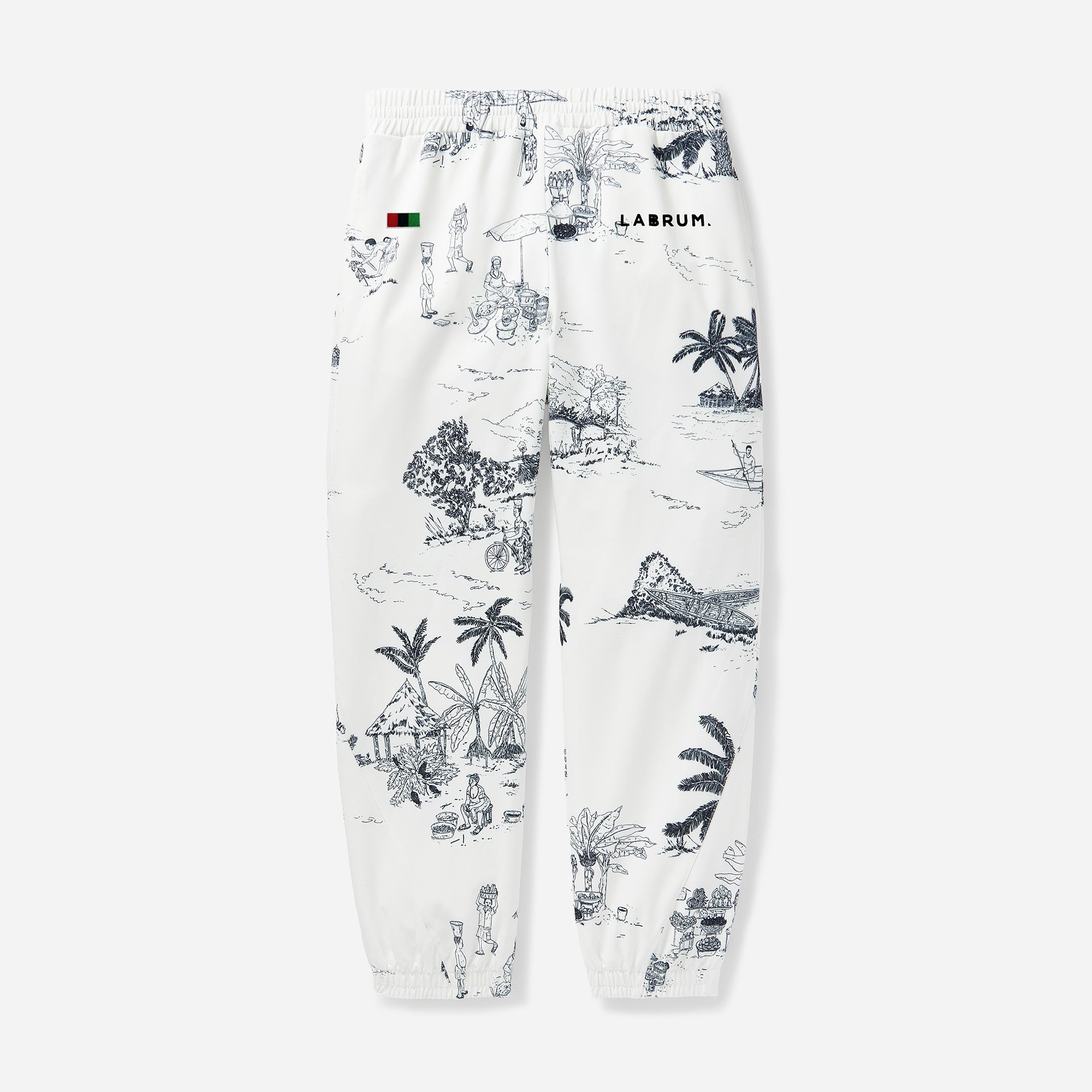 White Africa Day Freetown Track Pants