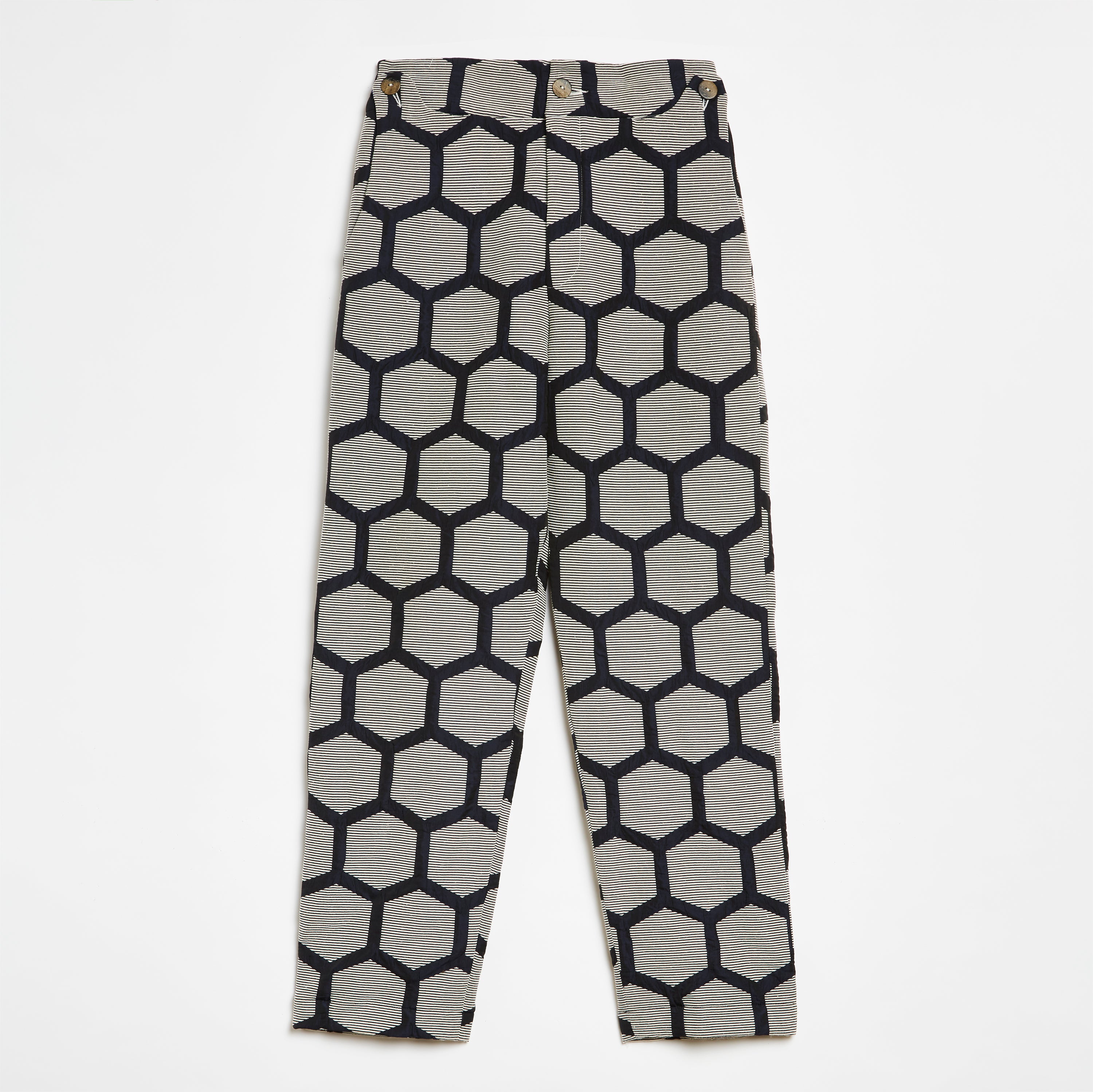 Hexagon Black Prince Trousers