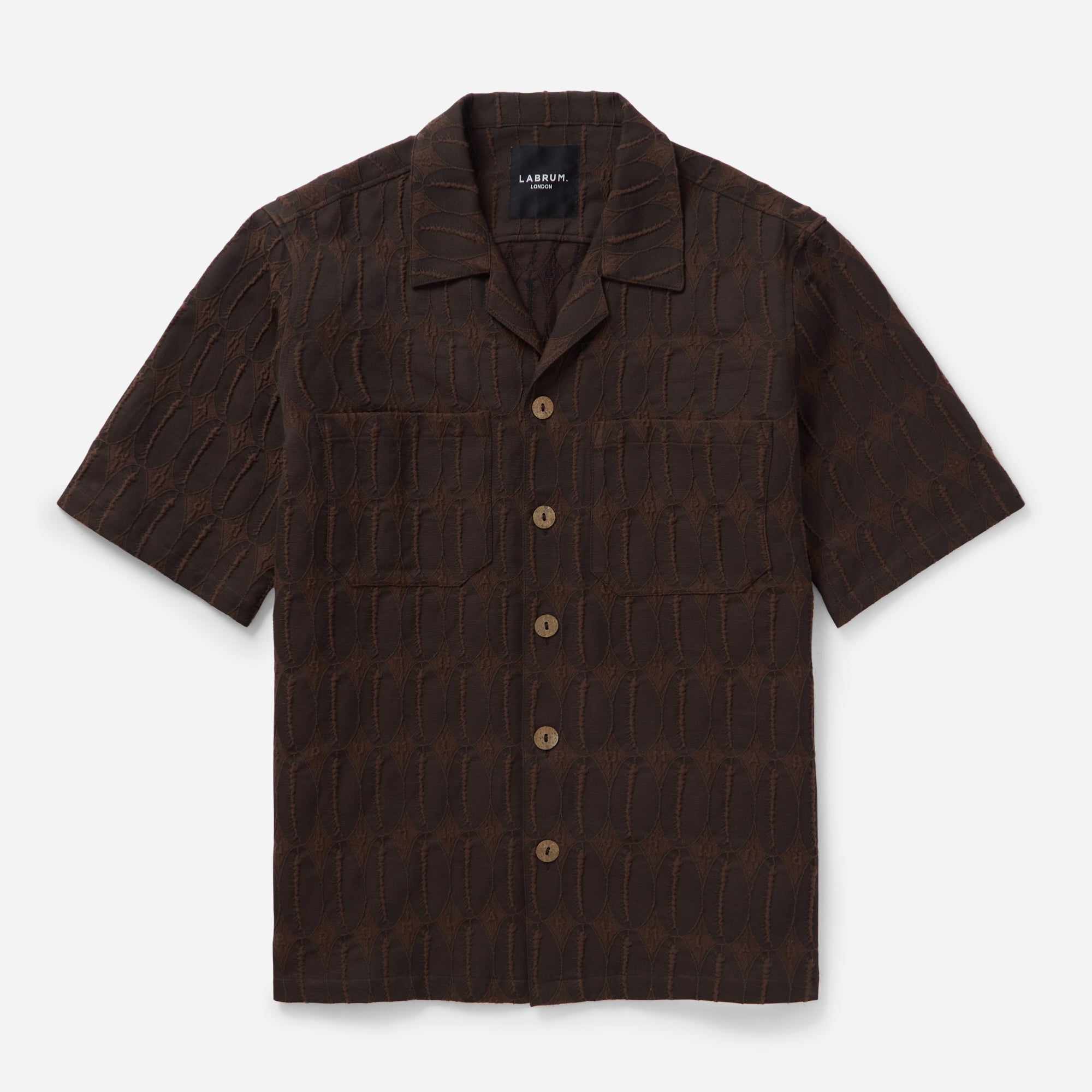 Brown Monogram Safari Shirt