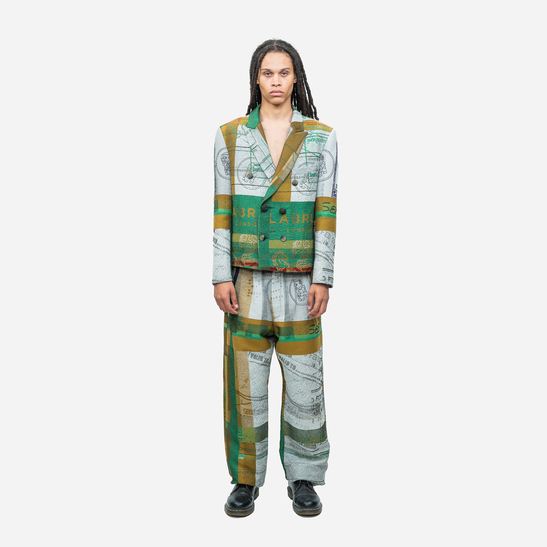 Ya-Alimamy Passport Cropped Blazer